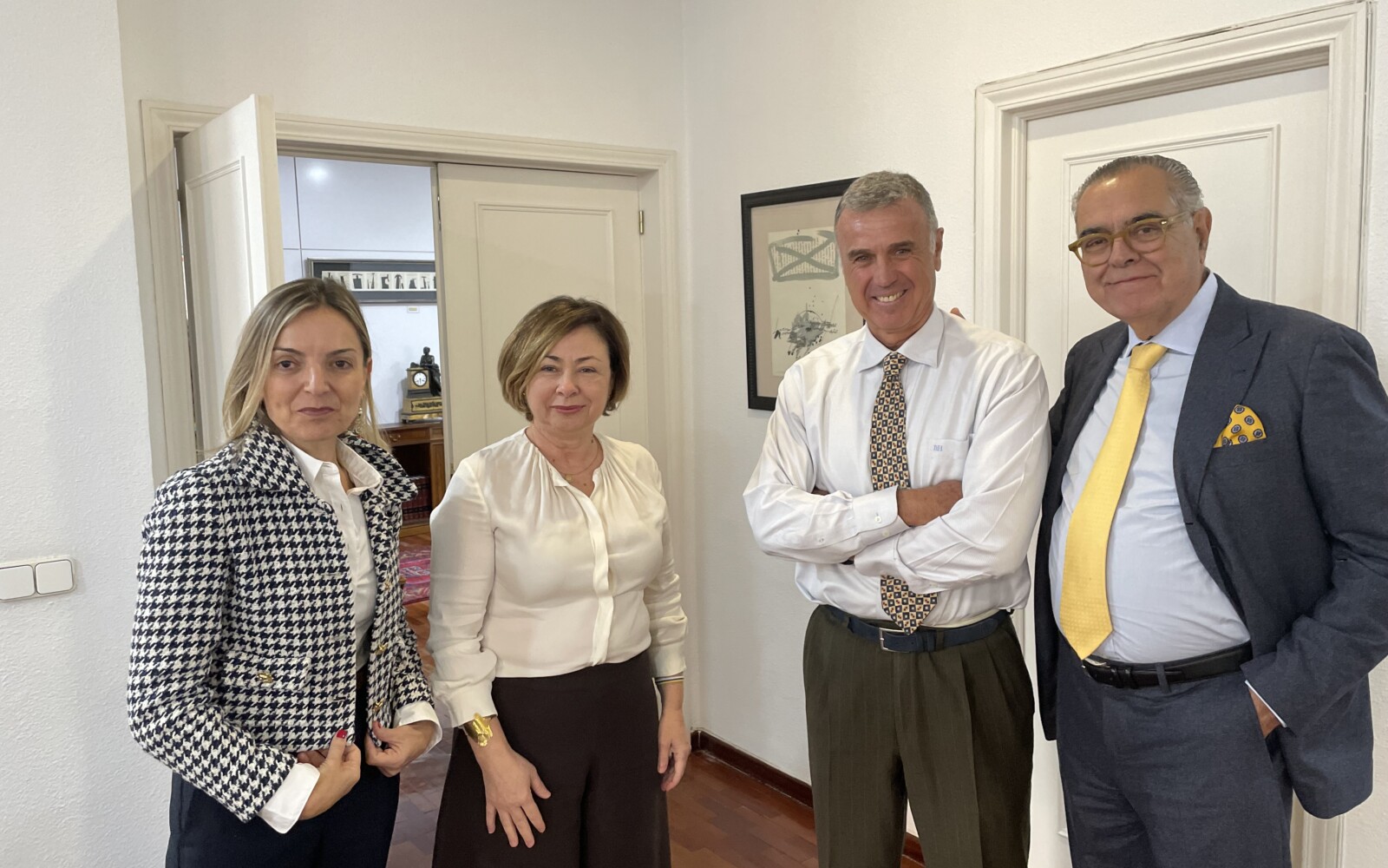 Visita institucional a la Delegación del Gobierno de Canarias en Madrid